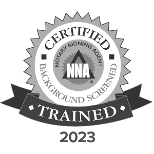 certified notary signing agent trained